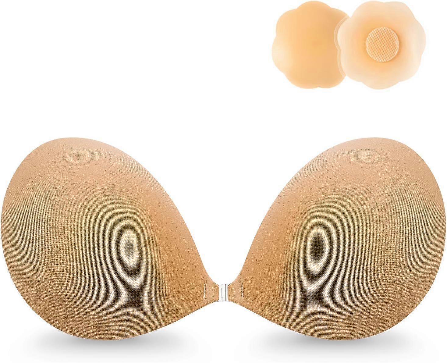 2025 Latest Model  Adhesive Bra Reusable Strapless Self Silicone Push-up