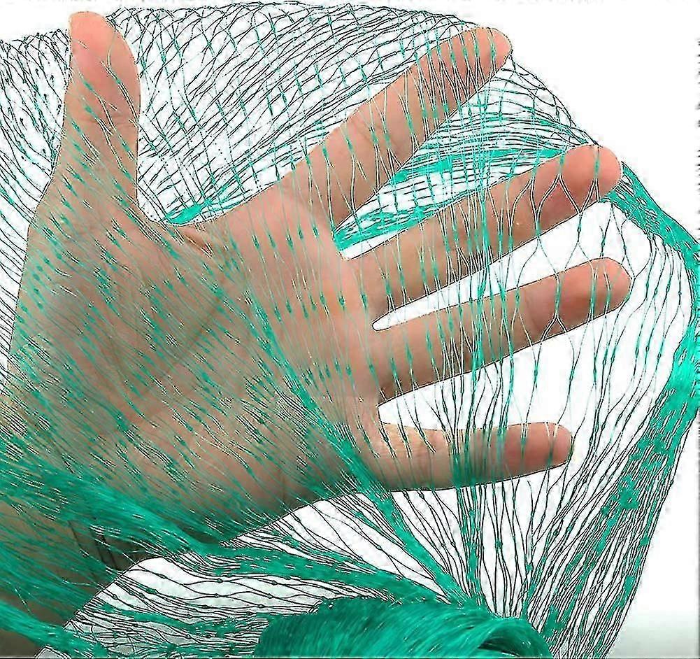 4 x 6 m Green Garden Netting, Anti-Bird Netting for Protecting Fruit Trees, Vegetables, Flowers, Crops, Peas and Beans, 15 x 15 mm Fine Mesh