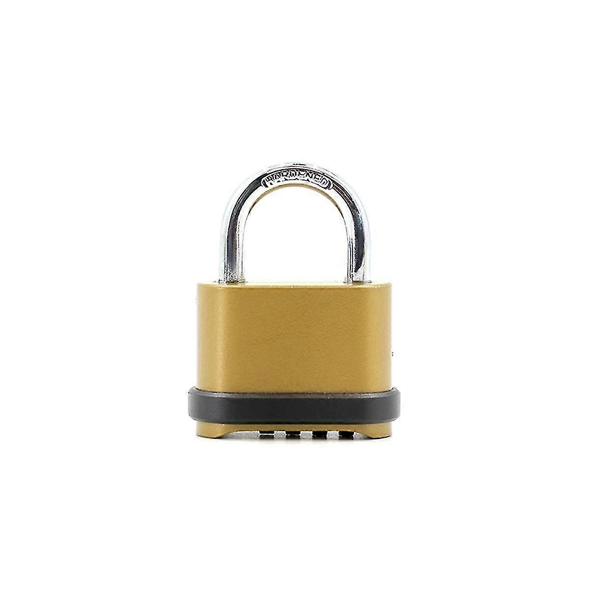 2PCS 4-Digit Combination Zinc Alloy with Password Waterproof,Rust-Proof and Anti-Theft Lock Door Lock Padlock for Dorm