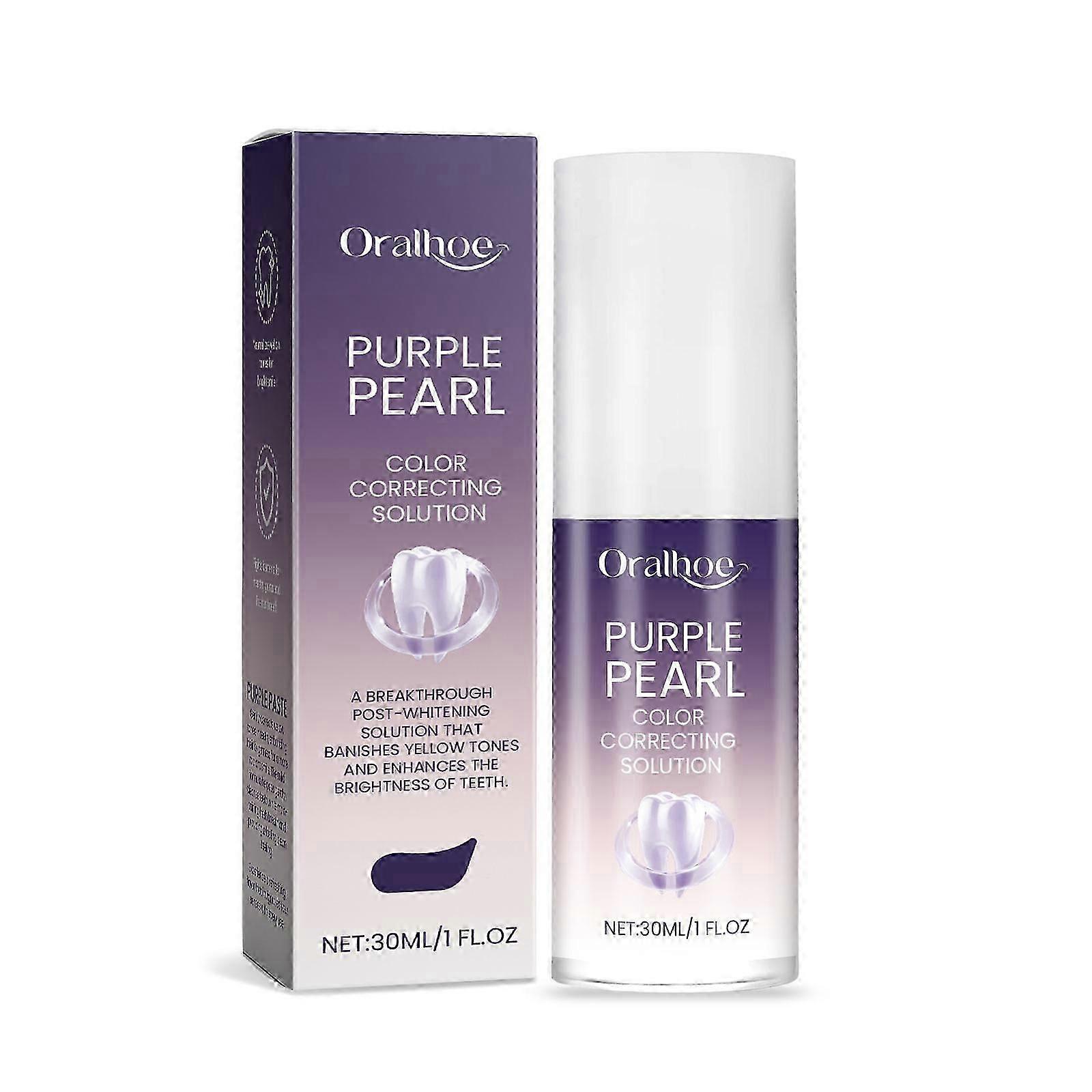 purple toothpaste