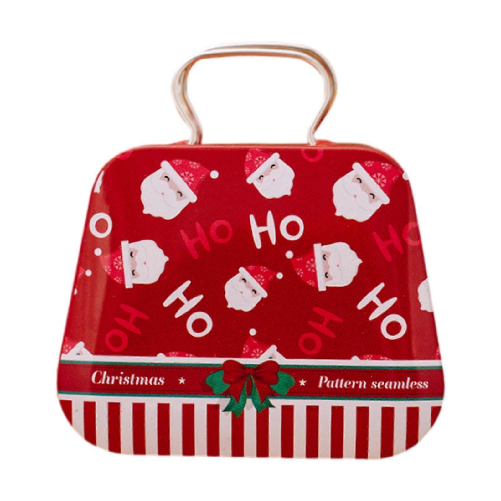 Christmas Candy Box Cookie Container Cartoon Present Packaging Gift Box Cookie