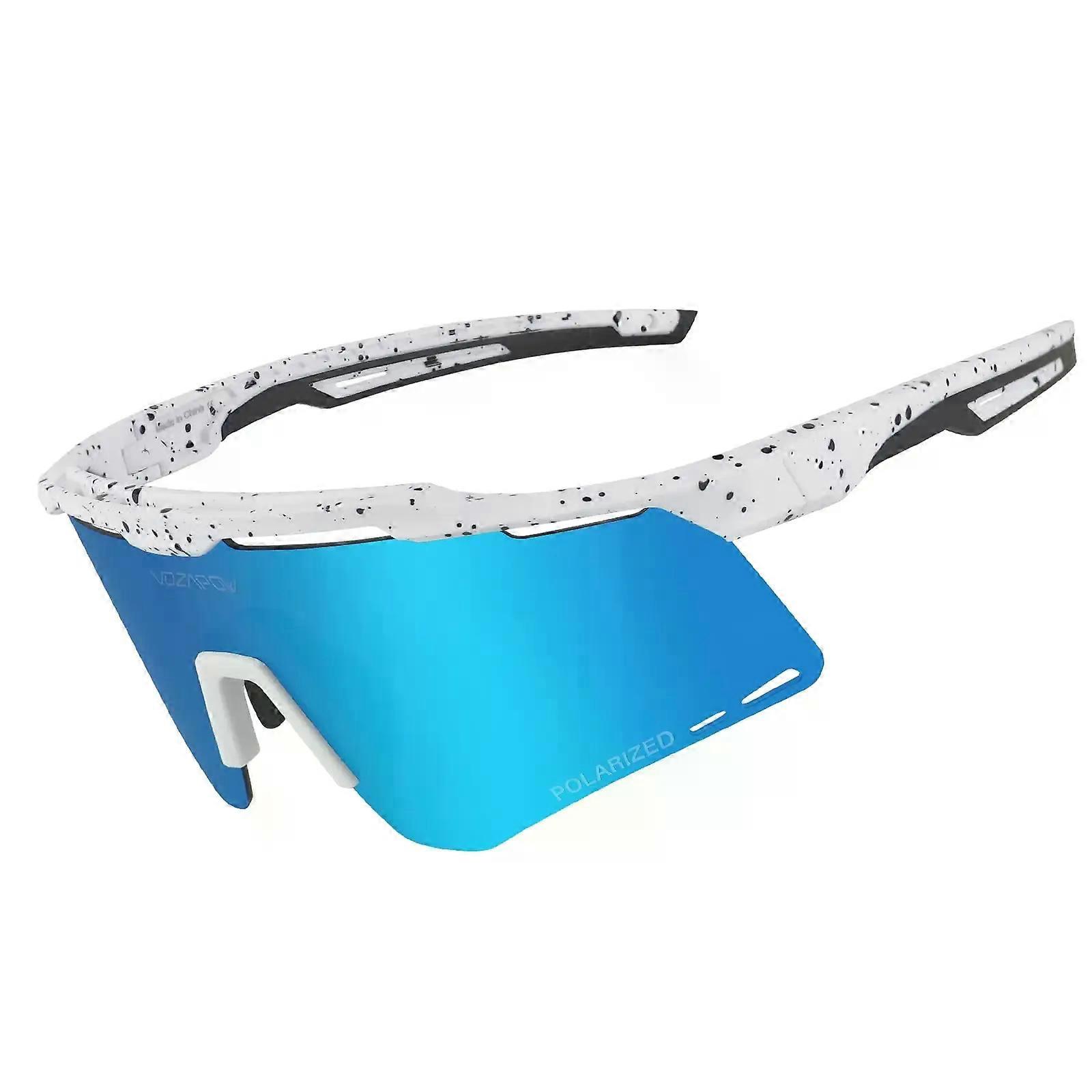 Polarized Cycling Glasses MTB Road Bicycle Sunglasses HD Lens UV400 Sun Protection Suitable for Driving Hiking Sports Eyewears
