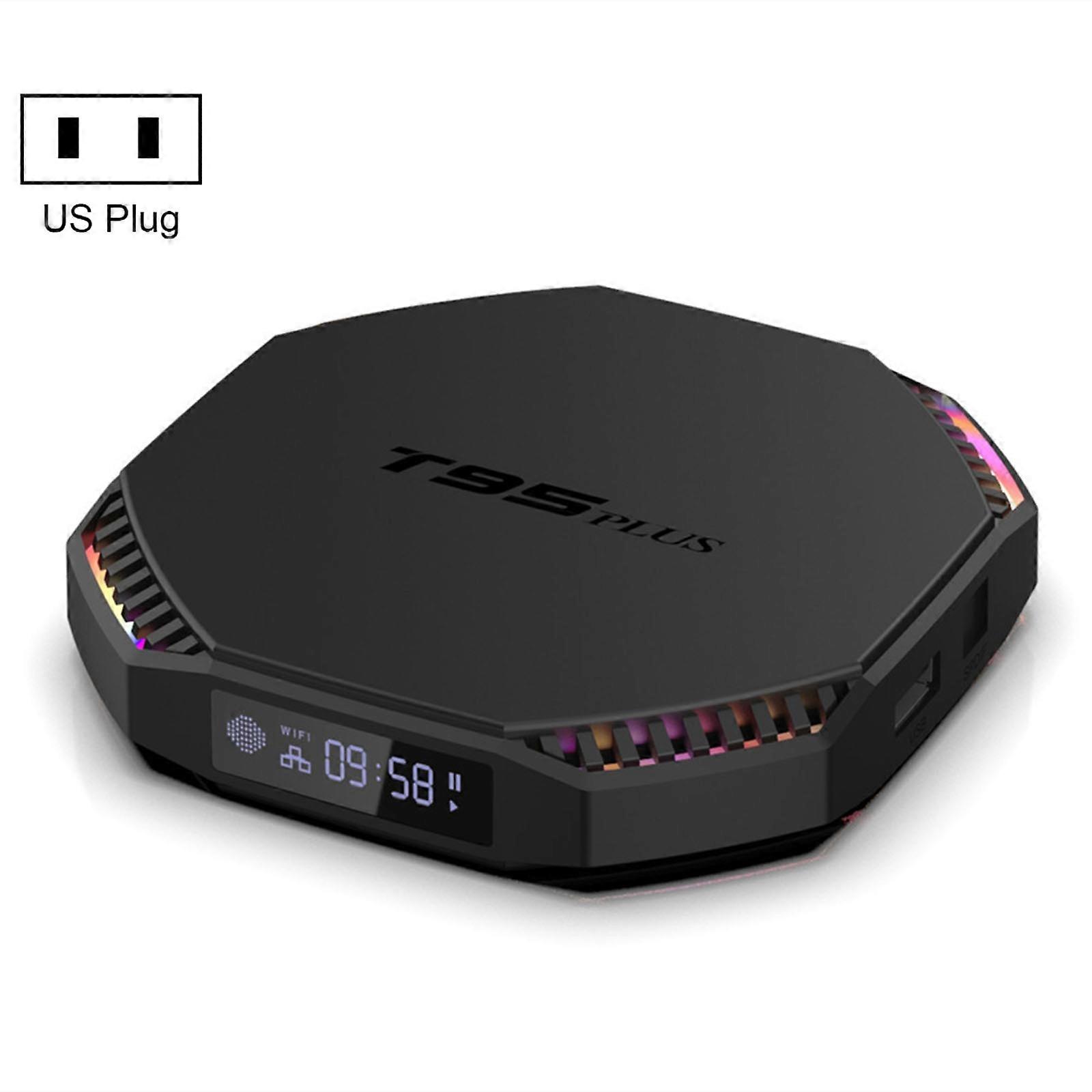 T95 Plus RK3566 Dual Wifi Bluetooth Smart TV Set-Top-Box, 4 GB + 32 GB