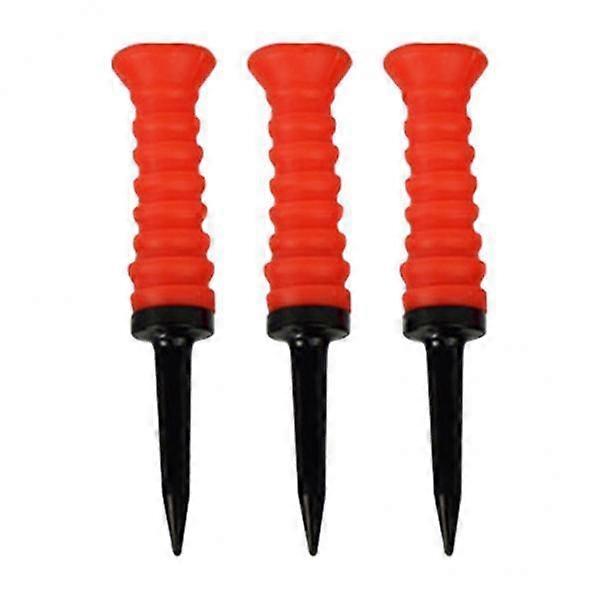 3x3Pcs Elastic Golf Tees Practice Tool Plastic Ball Holder