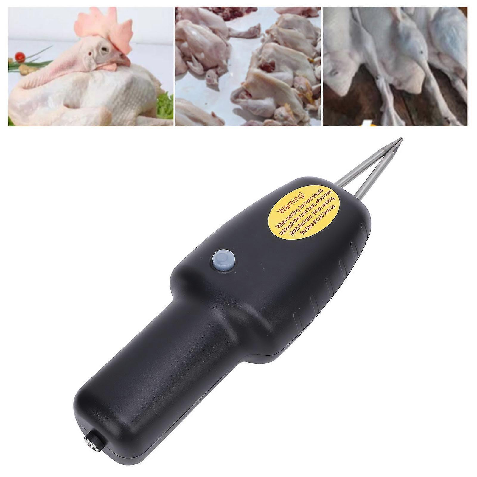 Handheld Electric Chicken Plucker Machine 260x75x50mm EU Plug