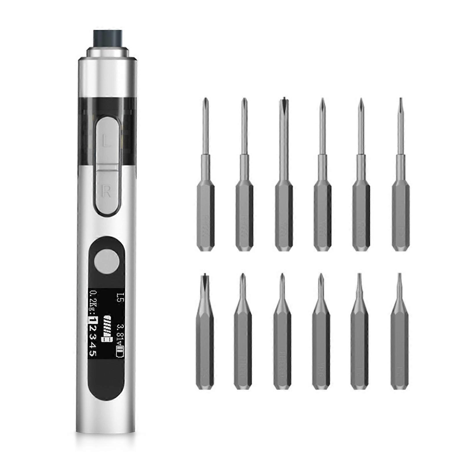 CYDT L5 Smart Electric Screwdriver with Dual Torque Adjustment Strong Magnetic Adsorption Bits Suitable