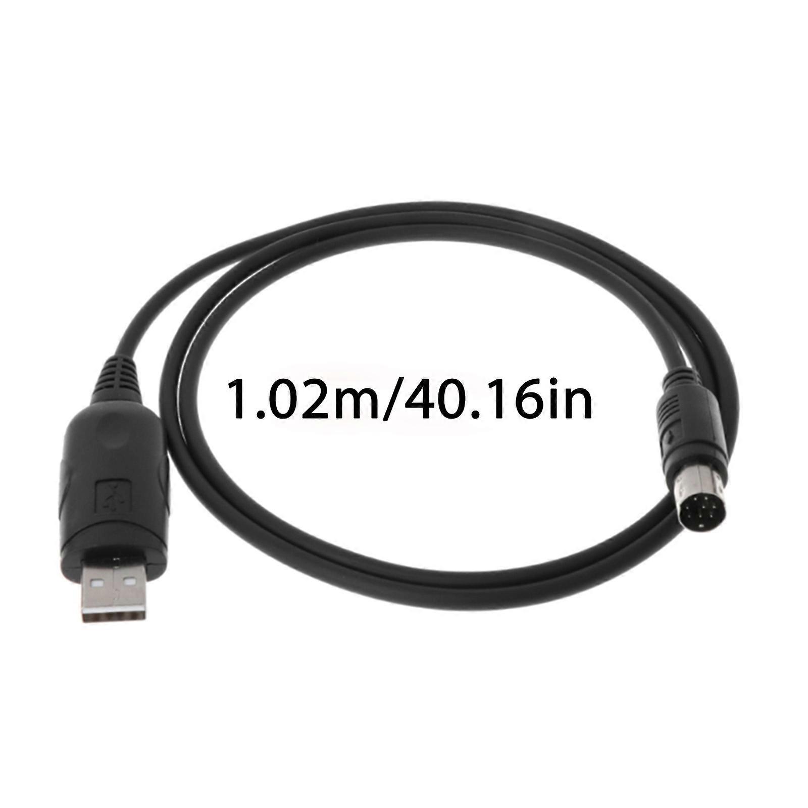 USB-programmeringskabel for Yaesu-radio 100D FT-817ND FT-857D FT-100 FT-897D svart