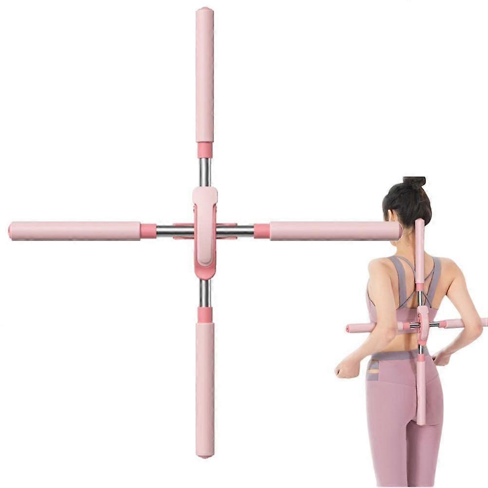 Women's Posture Corrector Extendable Yoga Stick Stretching Tool Posture Correction Humpback Correction Body Exercise Shoulder Opening Stick