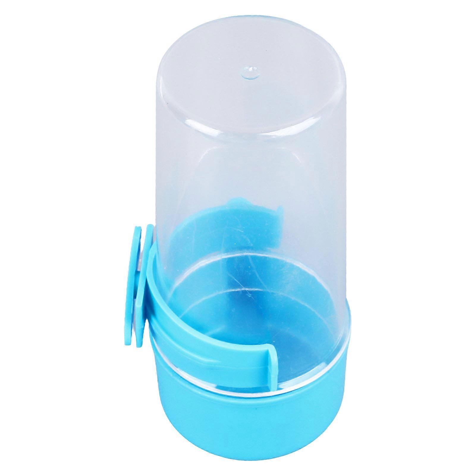 200ml Automatic Clear Plastic Bird Water Feeder for Parrots