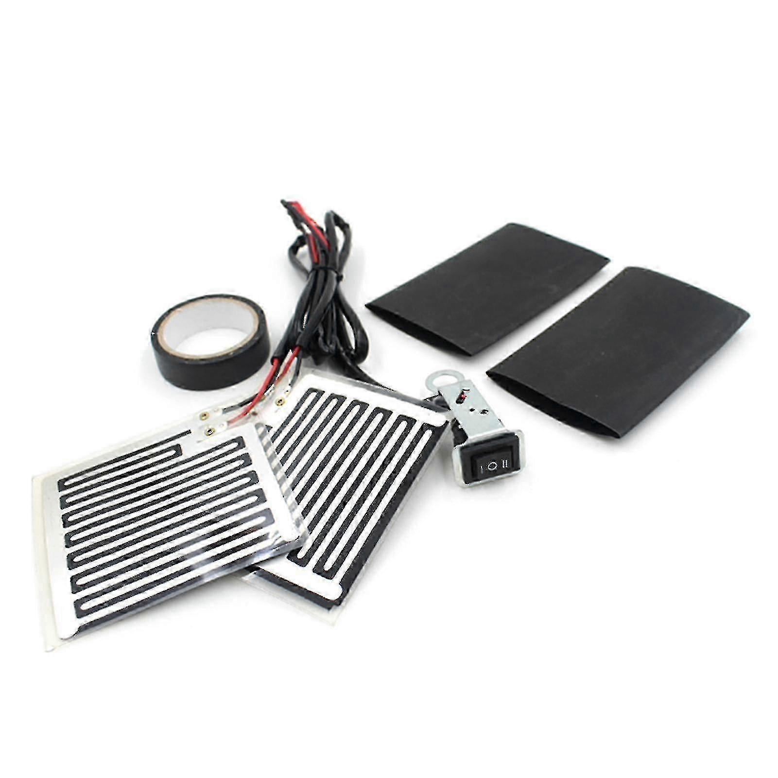 12V Adjustable Motorcycle Electric Heating Handlebar Warmer with Switch Control