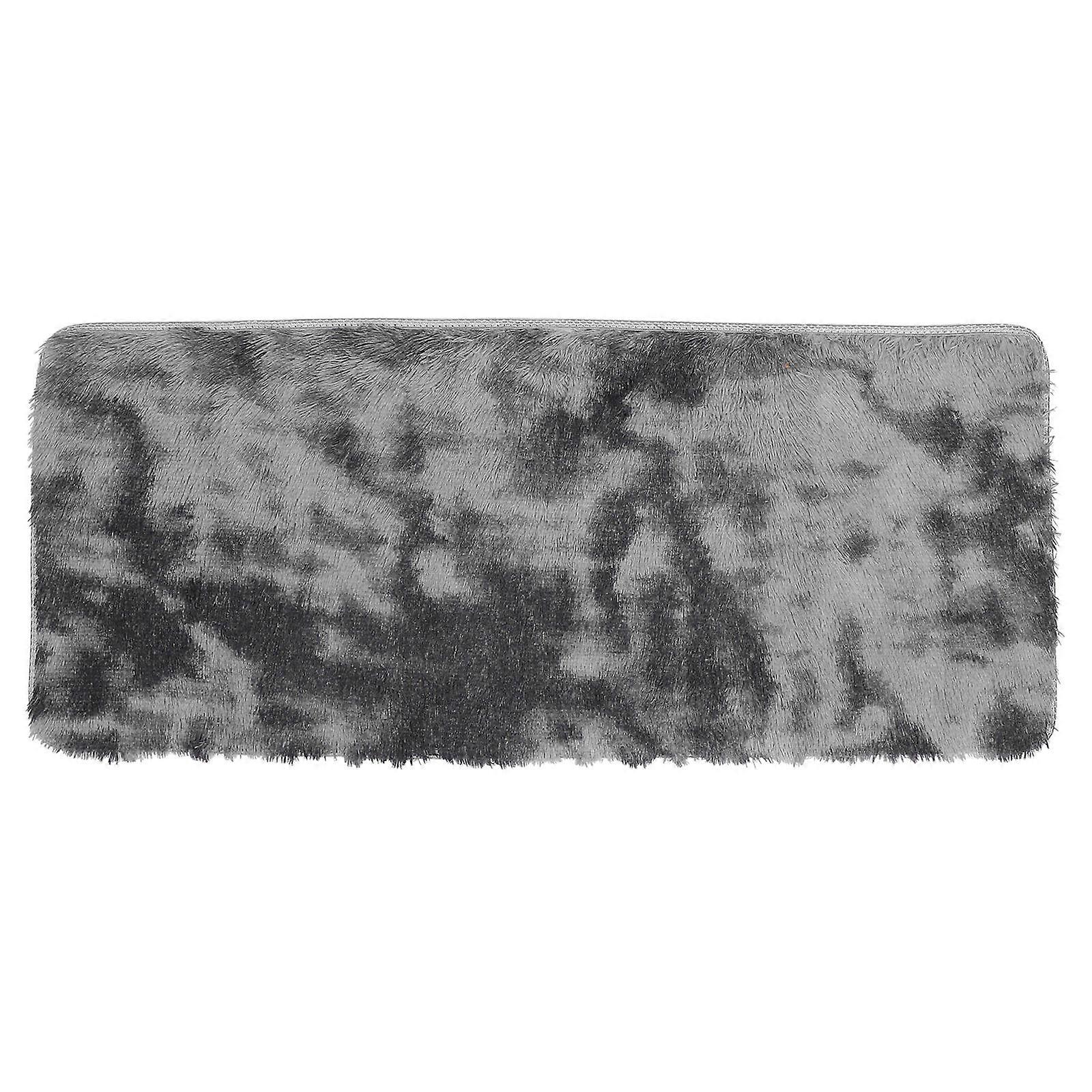 Soft And Comfy Carpet Furry Carpet Warmth Comfort Anti-Slip Dark Grey Rectangle For Kids Room Nursery Rug 1Pack