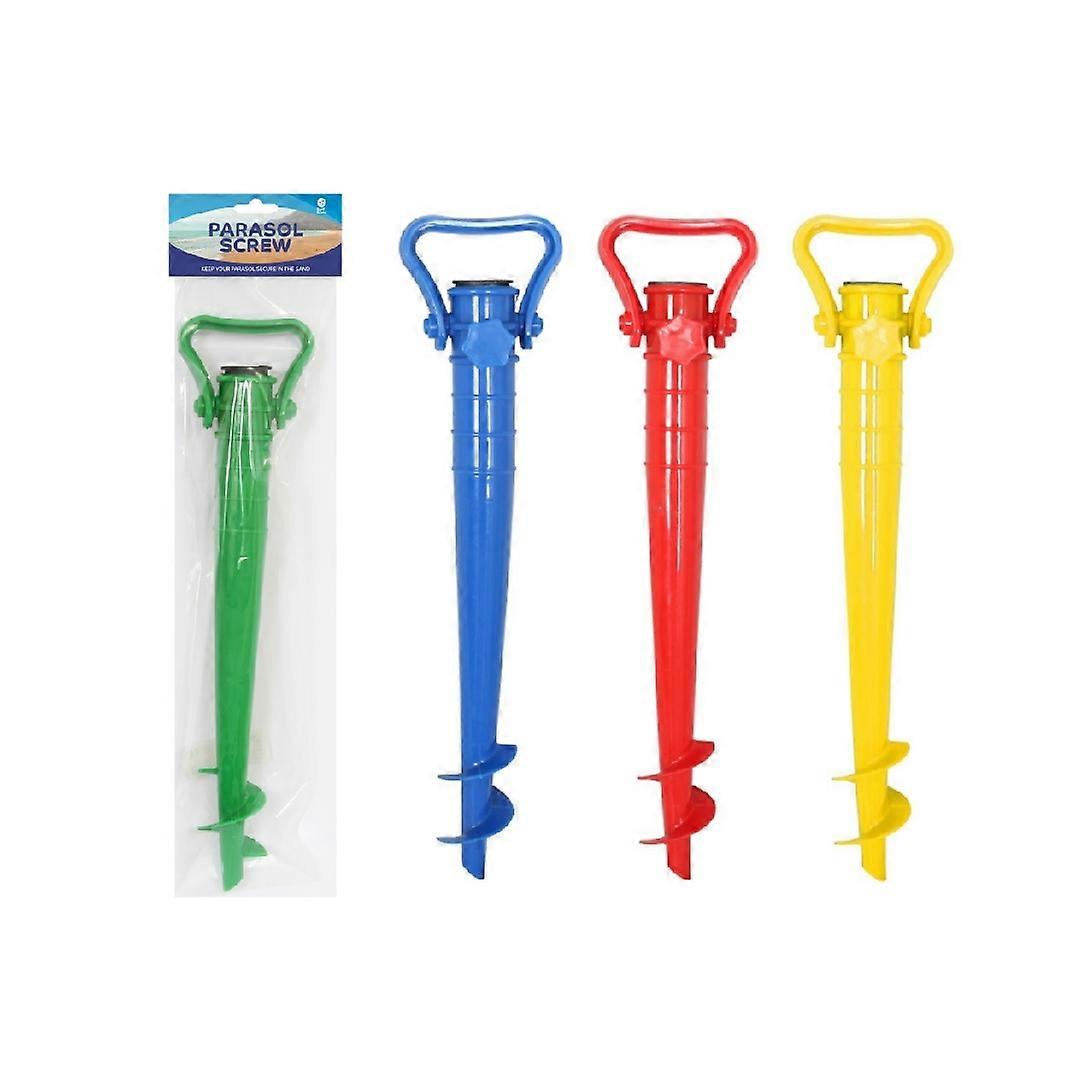 Parasol Screw In Sand Anchor Assorted Colour