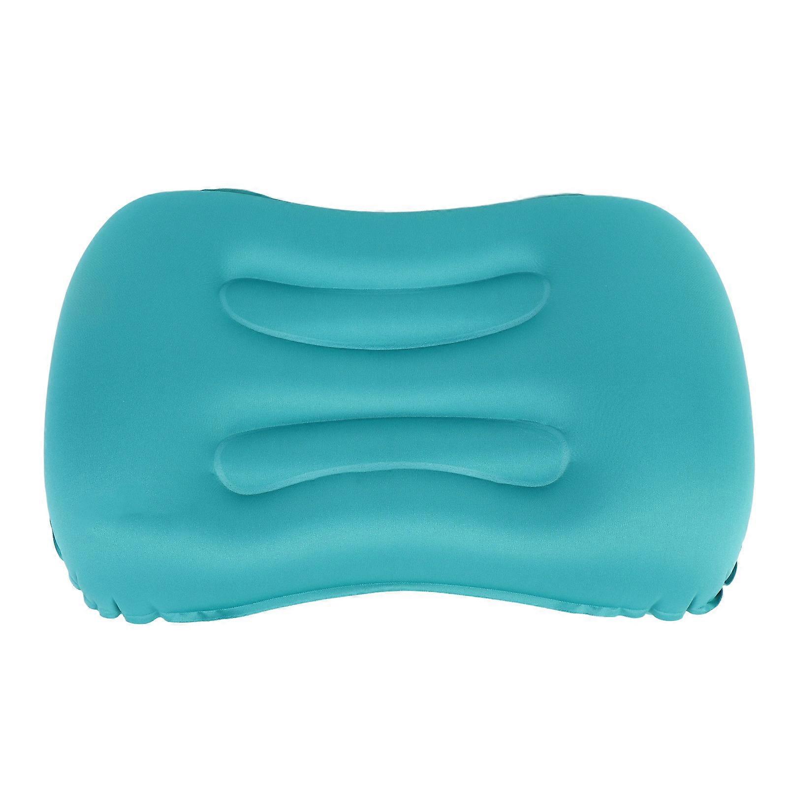 Inflatable Pillow TPU Ergonomic Foldable Portable Blow Up Pillow for Camping Travel Tent
