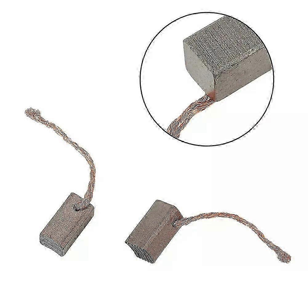 2pcs/Set Carbon Brushes 5*5*10mm Suitable for  Angle Grinder Electric Tool Motor Carbon Brushes Power Tool Accessories
