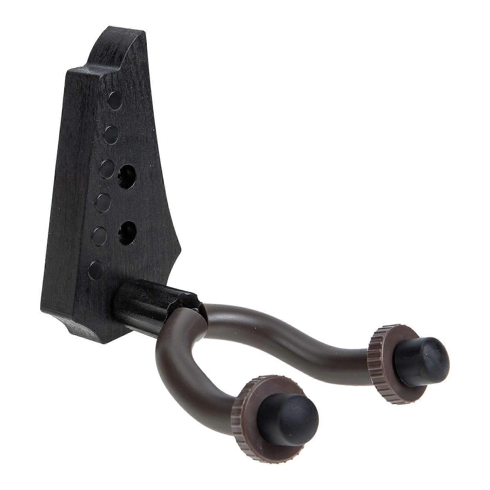 Violin Wall Mount Hanger Durable Guitar Holder Rack for Ukulele & String Instruments, Space Saving Display Bracket for Home Studio, Easy