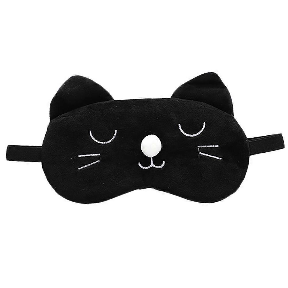 Cat Sleeping Mask Polyester Material For Indoor Use Sleep Protection 1Pc