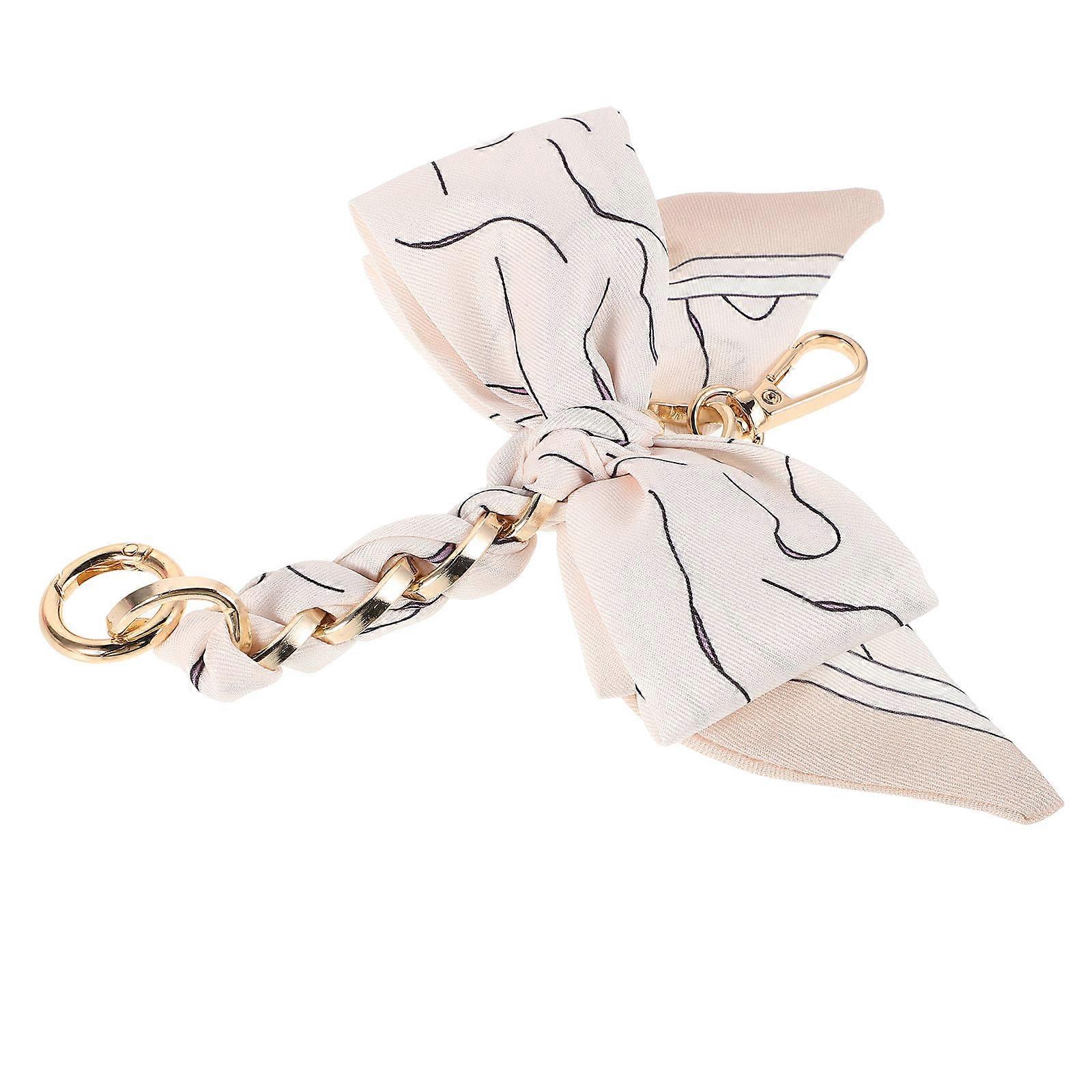 Decorative Bag Chains Handwoven Scarf Bag Chain Extender Vintage Style Adjustable Length Diy Purse Handle For Women 19.00X10.50X2.50CM 1Pcs