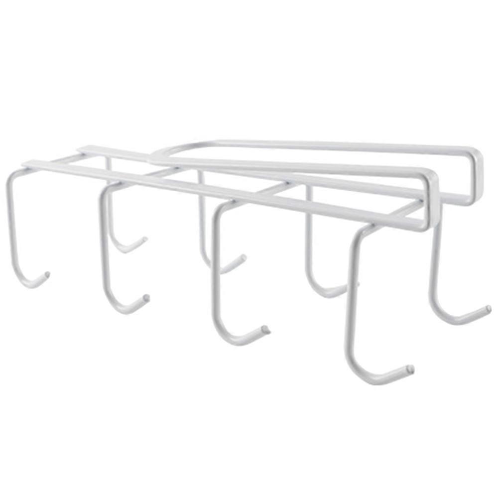 Cup Holders For Cupboard Iron Simple Design Space Saving Coffee Mugs 1Pcs