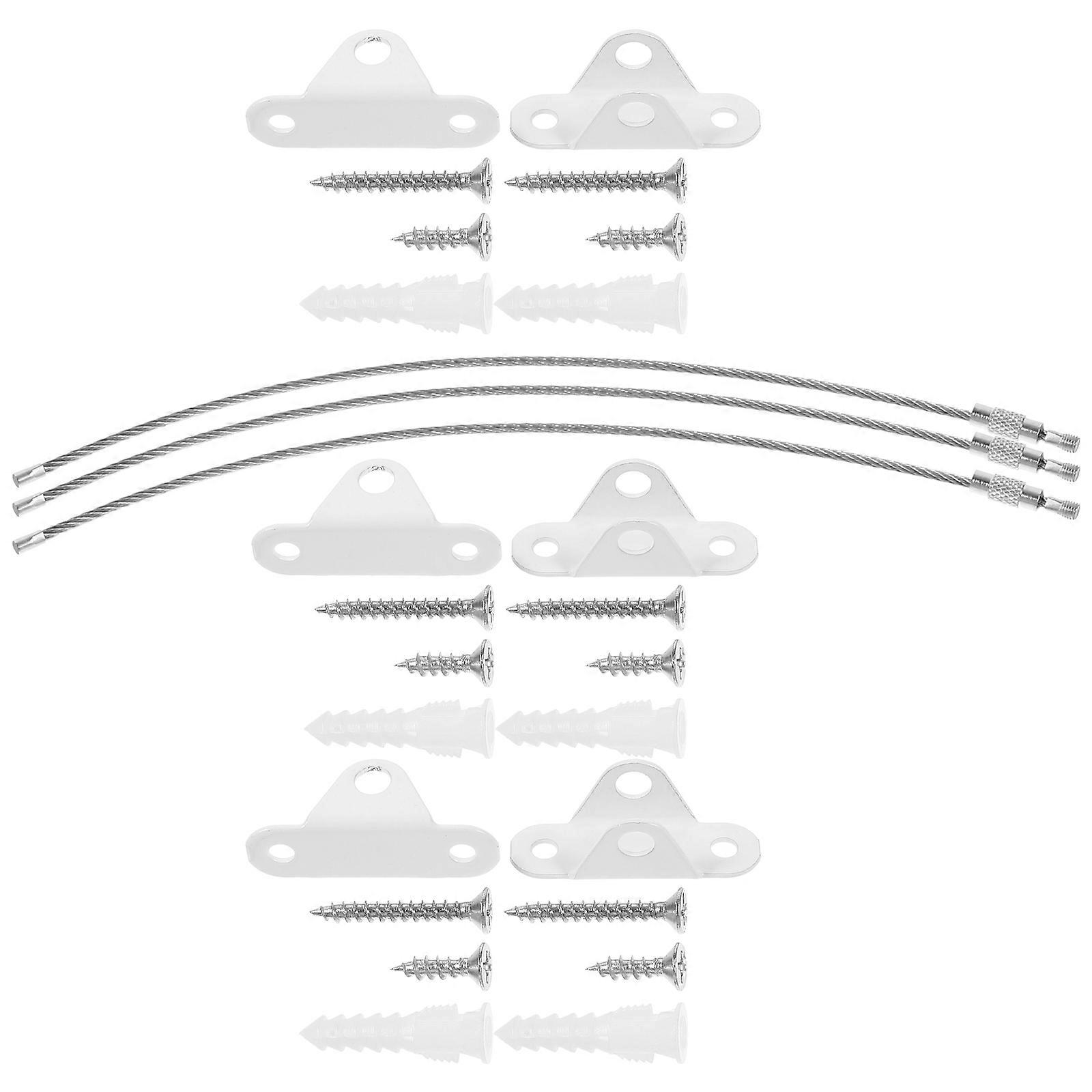 a clear and professional product description for **3 Sets Proofing Furniture Straps Safety Anchors for Durable Furniture Secure Straps with Easy