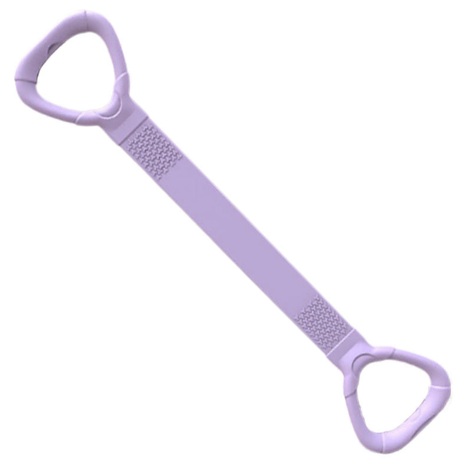Exercise Bands, Stretch Band, Stretchy Belt for Back and Open Shoulders, Eight Digit Tension Rope, Elastic Training Ropes Purple