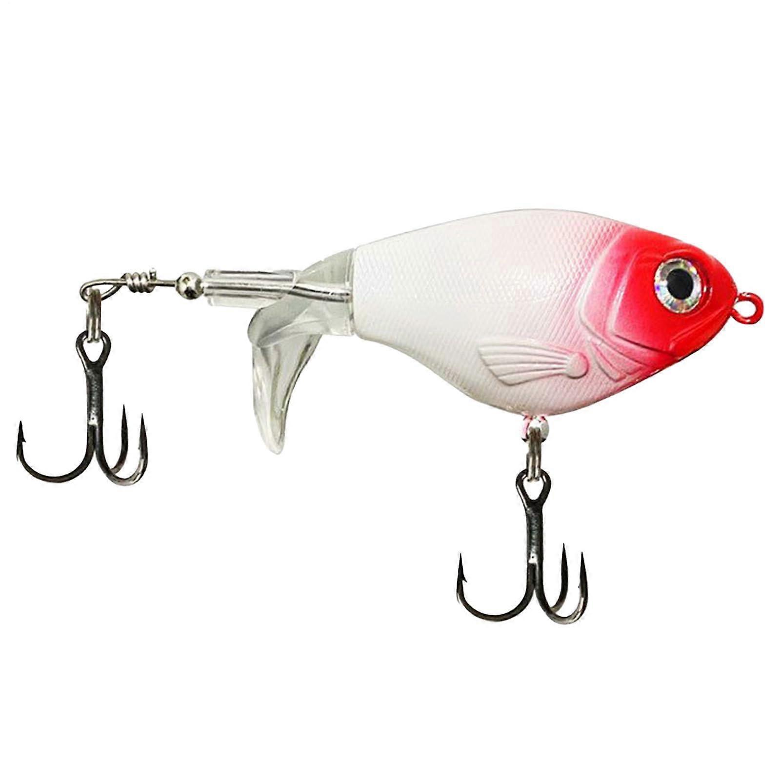 Bait for perch fishing with propeller tail and realistic optics