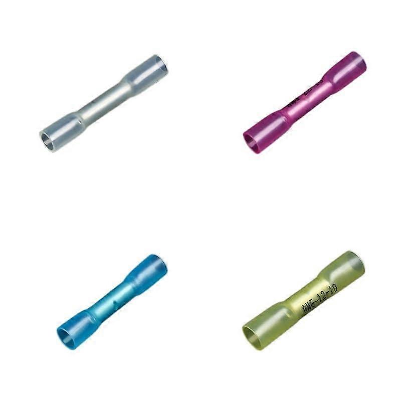 BHT Solder Seal Wire Connectors Kit, Waterproof Heat Shrink Butt Splice Terminals, 20pcs Insulated Electrical Connectors (BHT5.5)