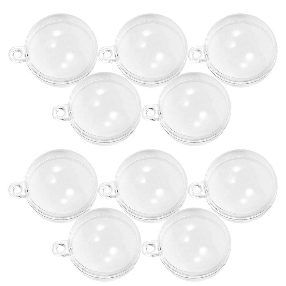 10pcs Floating Fish Tank Decorations Miniature Fairy Figures with Fillable Spheres for Home Decor 4cm