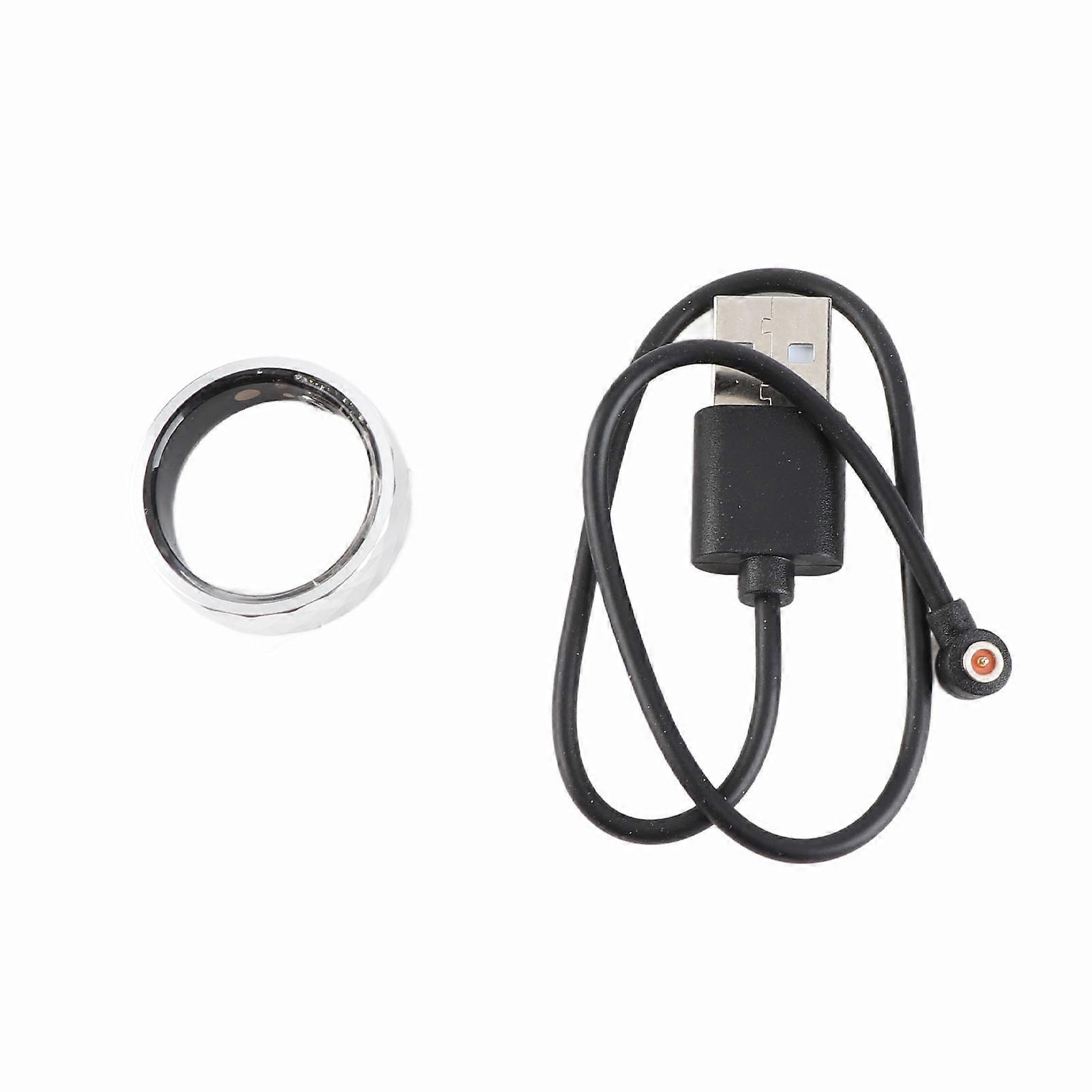 Smart Health Tracker Ring IP68 Waterproof Multifunction Bluetooth Sports Sleep Tracker Smart Ring 22#