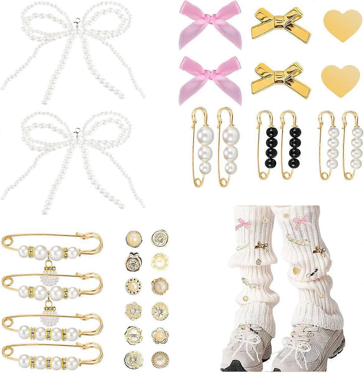 30pcs Crocs Sneakers Loafers Shoe Accessories