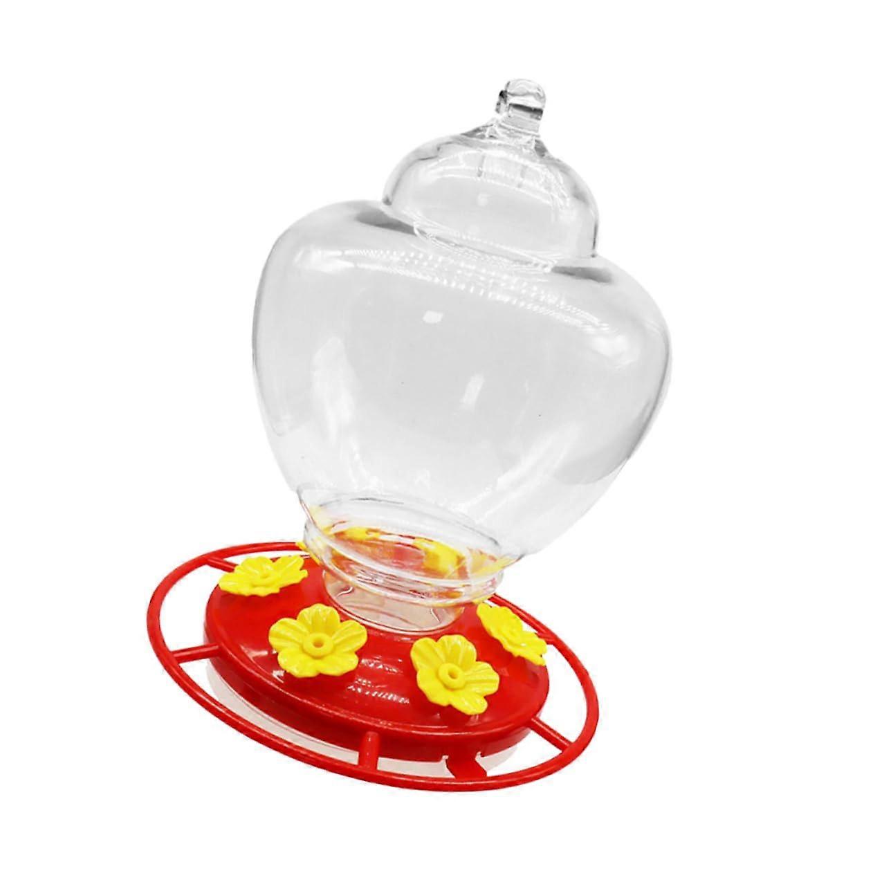 Vogelfutterspender Für Draußen Hängender Transparent PP-Material Vogelfutterbehälter Für Terrasse Garten Baum