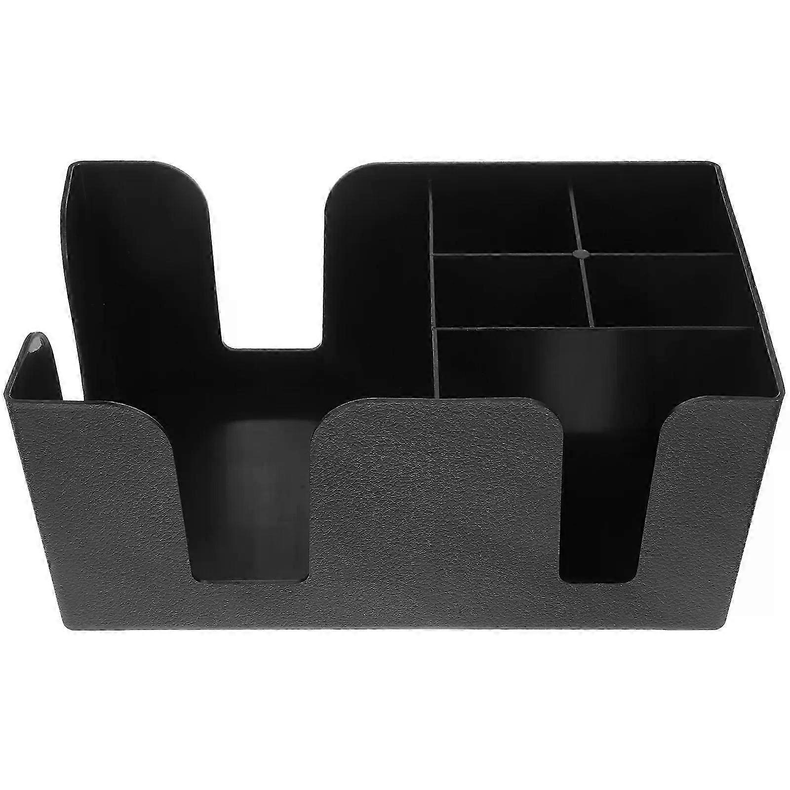 Display Shelf Coffee Bar Organizer Storage Rack Desktop Sugar Bag Holder Pp Cup Dispenser Countertop Fit For