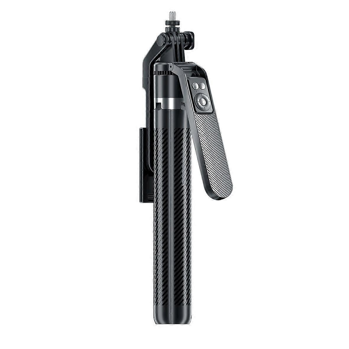 Portable  Selfie Stick: 360 Rotating One-Click Extendable Phone Holder for Live Streaming - No-Shaking Smartphone Stand
