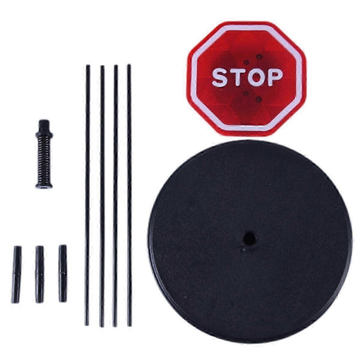 Parking Garage Flashing Stop Sign, Garage Parking Sign, Adjustable Height Parking Assist, Led Garage