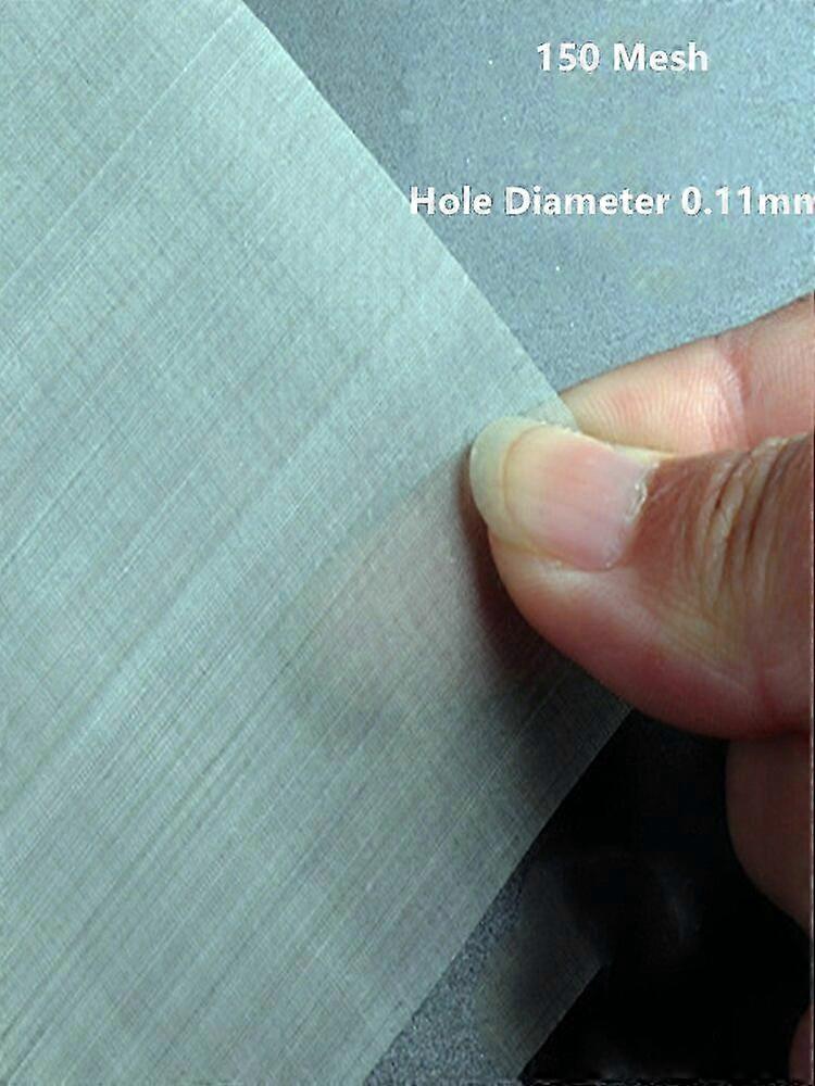 500 Mesh 304 Edelstahl gewebter Draht Filter Sieb Platte Sieb Mesh