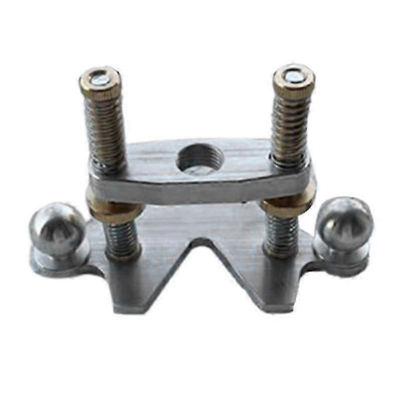 Base di fresatura di precisione per foro sonoro, utensile per foro circolare, utensile per liutaio di chitarra, utensile per foro sonoro di chitarra, base di fresatura (B)