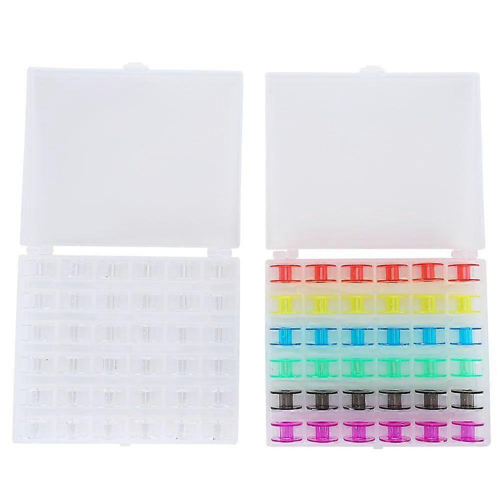 2025 Latest Model Plastic Hollow Bobbin Household Sewing Machine Color Bobbin