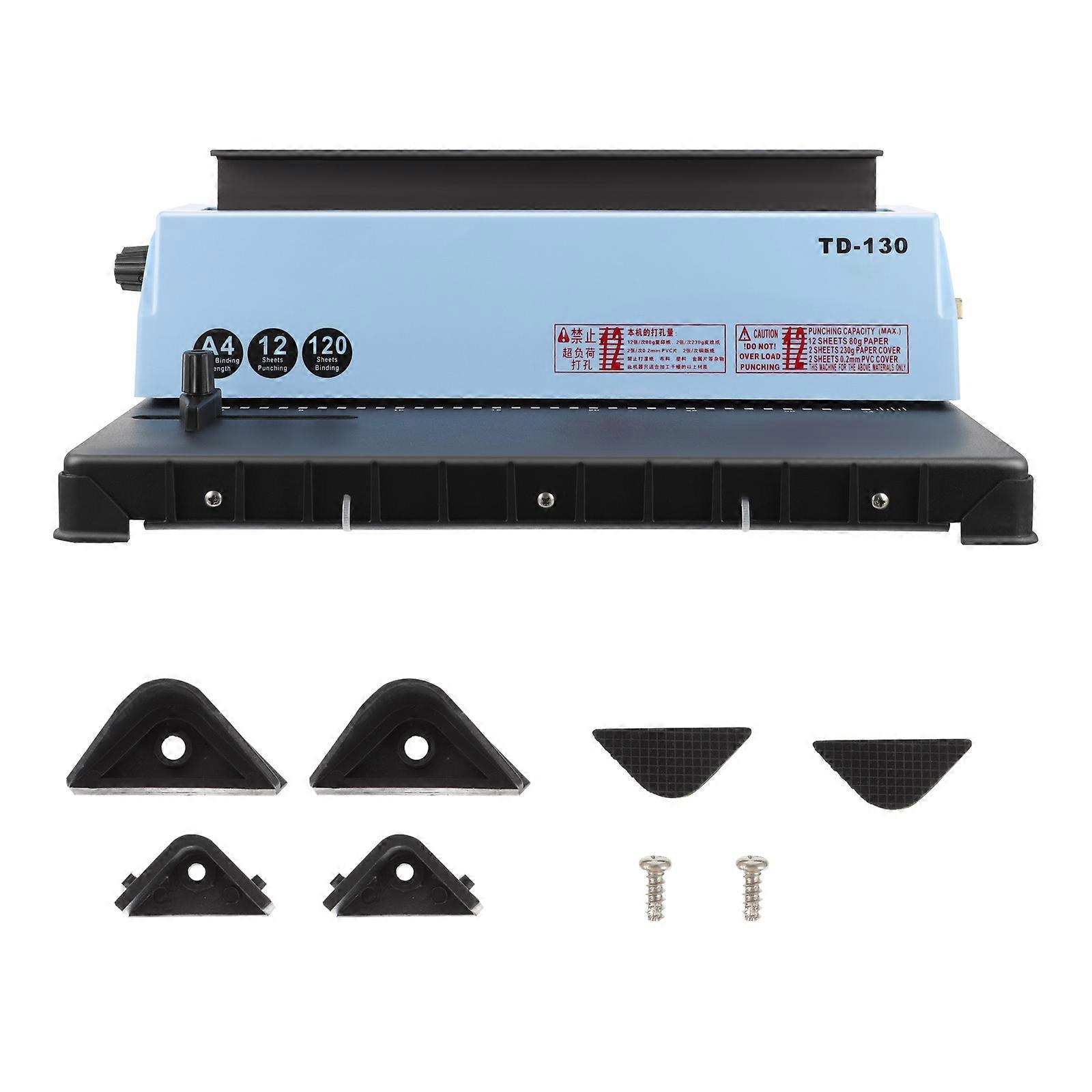Document Punching Machine Paper Binding Machine For Adults 1Set