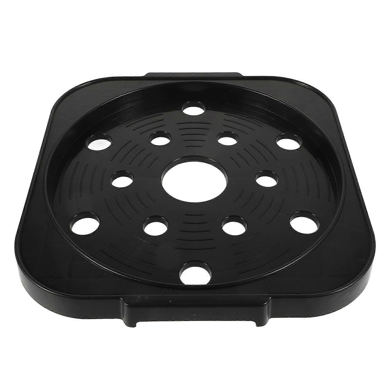Portable Tank Tray with Wheels Versatile Cylinder Stand for Home Use, Sleek Design for Kitchen Decor, Easy to Plate for Tanks and Planters