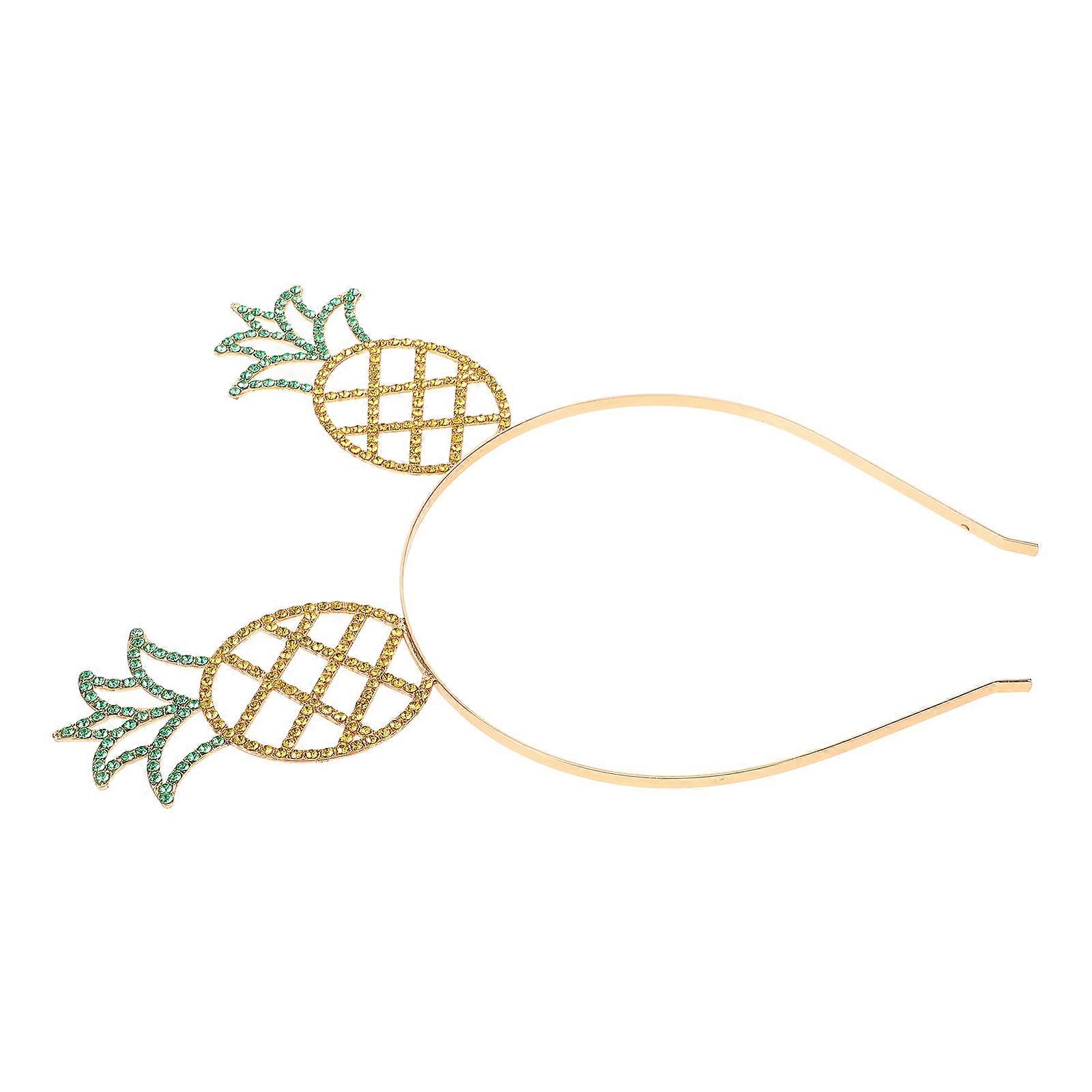 Here's a polished and creative product description for your **Summer Beach Headband**:
### π΄β¨ **Tropical Pineapple Summer Beach Headband for