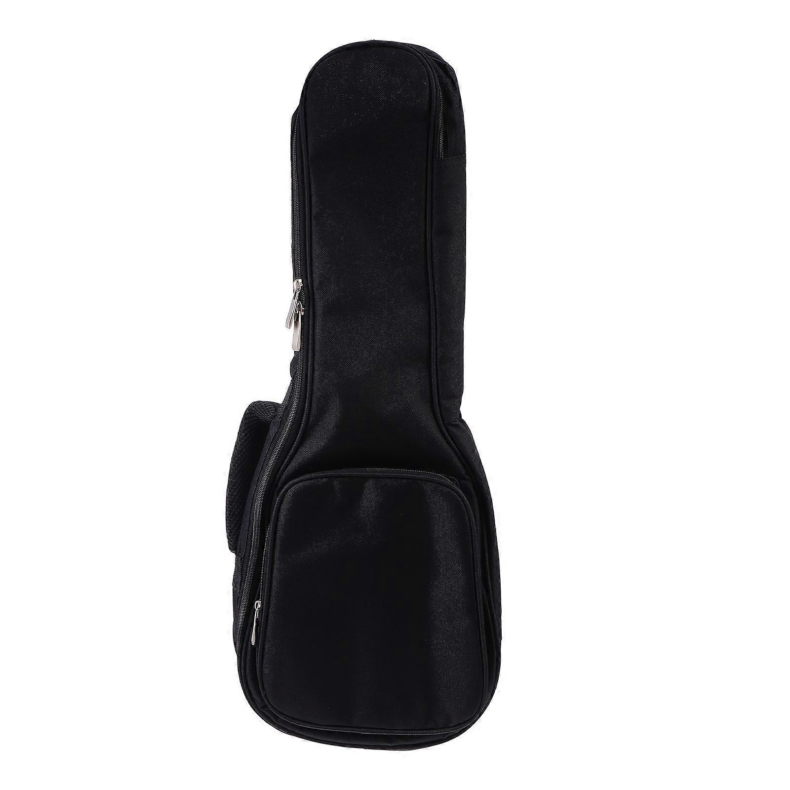 Waterproof Ukulele Bag For Ukulele Portable Thickened Canvas Case Adjustable Shoulder Strap Rectangular Shape 1Set