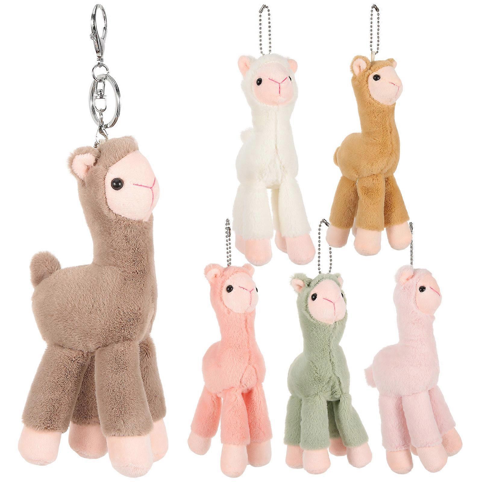 Animal Shaped Dangle Charms for Handbag Decor 18x11cm Delicate Design 6Pcs