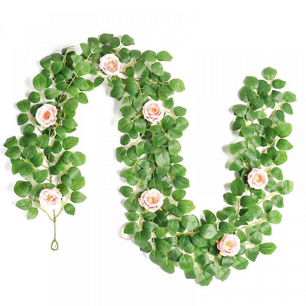 Artificial rose vine, pink, 1 pc.