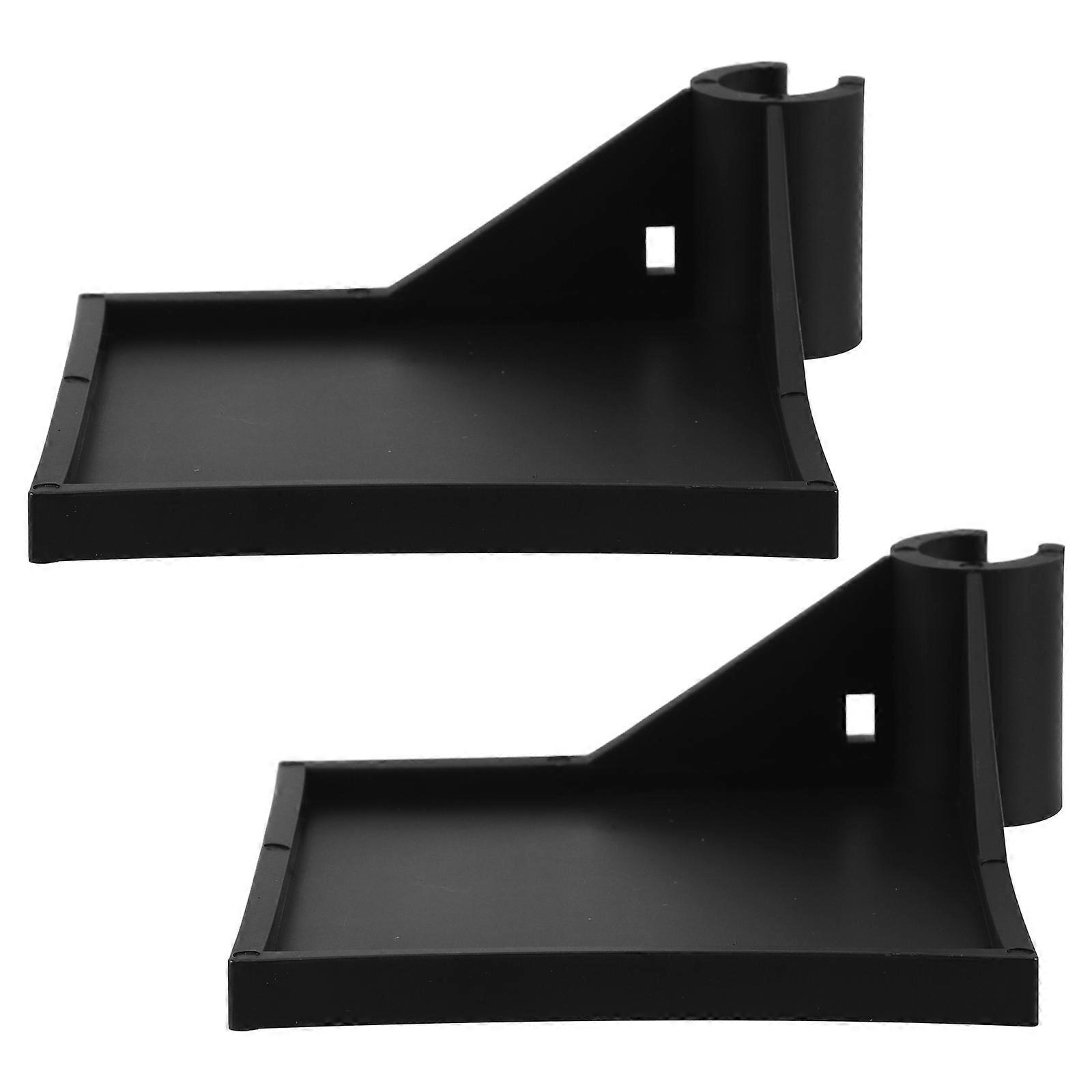 2pcs Durable Grow Tent Corner Shelf for Poles – Versatile Mounting Shelf for Hygrometers, Cameras & Planting Tools in Indoor Gardens