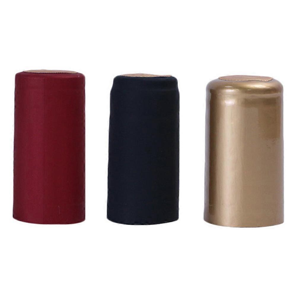 200pcs Cap Heat Shrink Capsules for Wine Bottles Assorted Color PVC Professional Finish