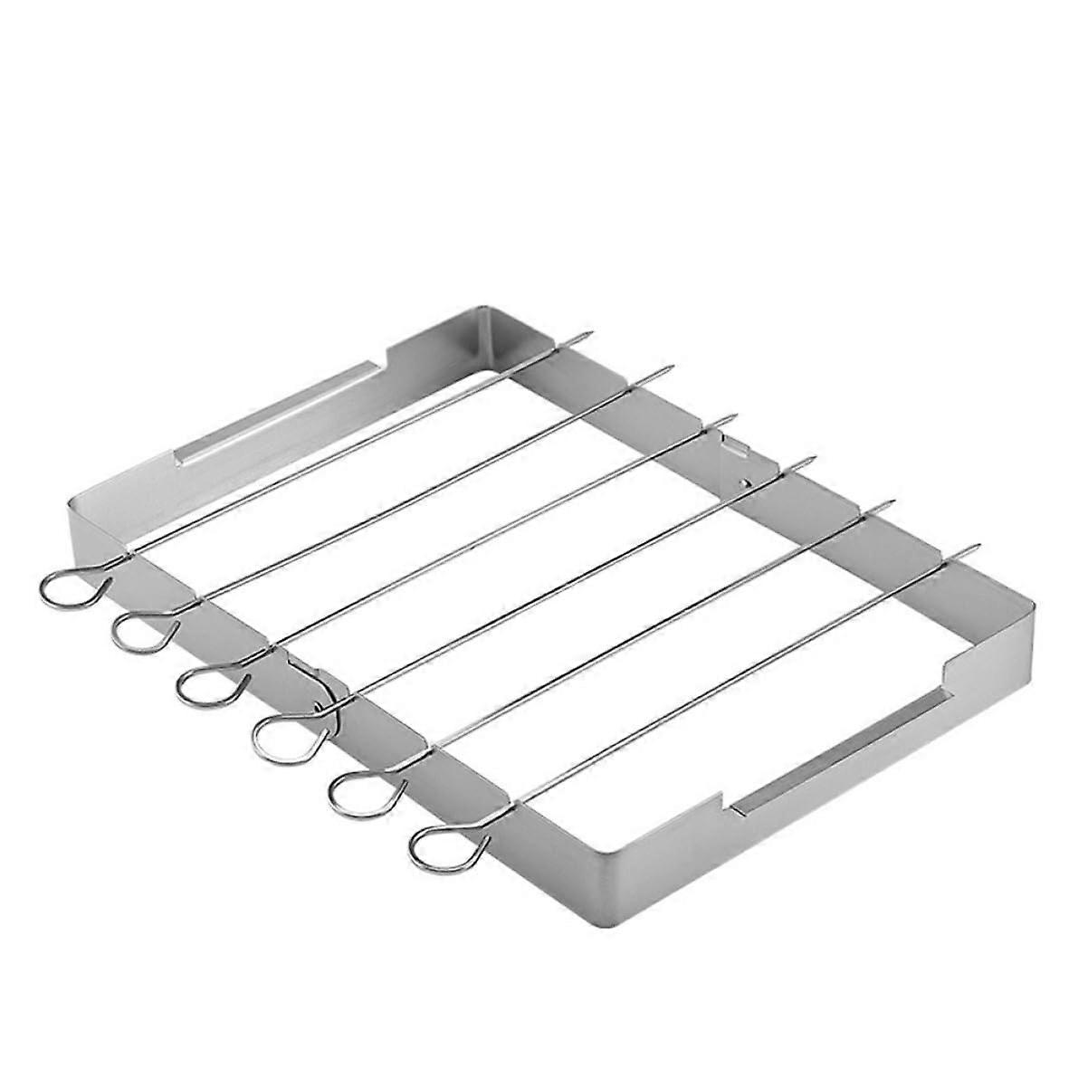 Elegant Grillkebabrack Foldable Design Easy Cleaning And Spacesaving For Camping