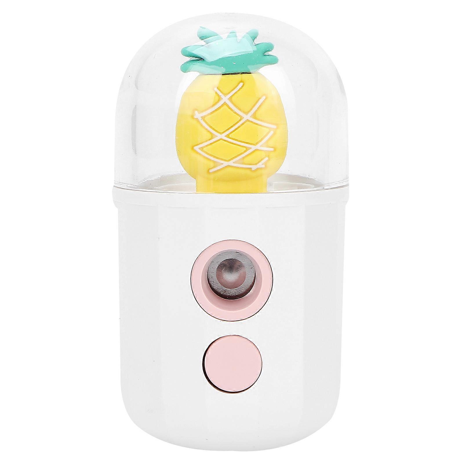 USB Charging Nano Facial Moisturizing Sprayer Handheld Skin Hydrating Mist Sprayer (White)