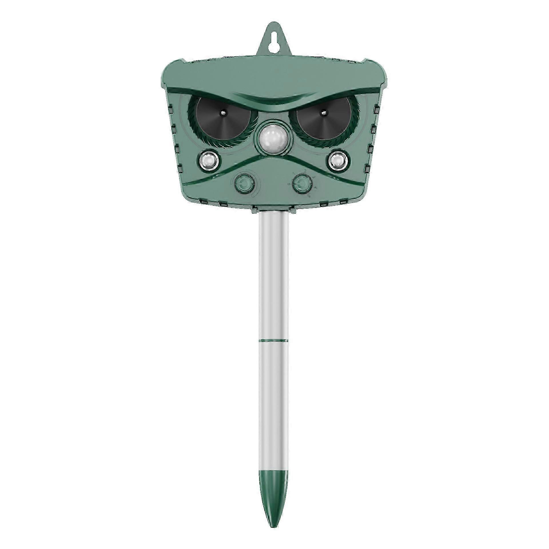 طارد للطاقة الشمسية بالموجات فوق الصوتية متعددة الترددات قوي طارد الحشرات طارد الفأر طارد الثعبان طارد الطيور