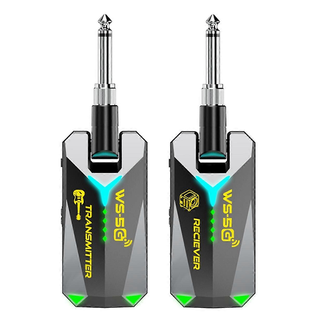 5.8GHz Wireless Guitar Transmitter Receiver System Sound Transmitter and Receiver for Electric Guit