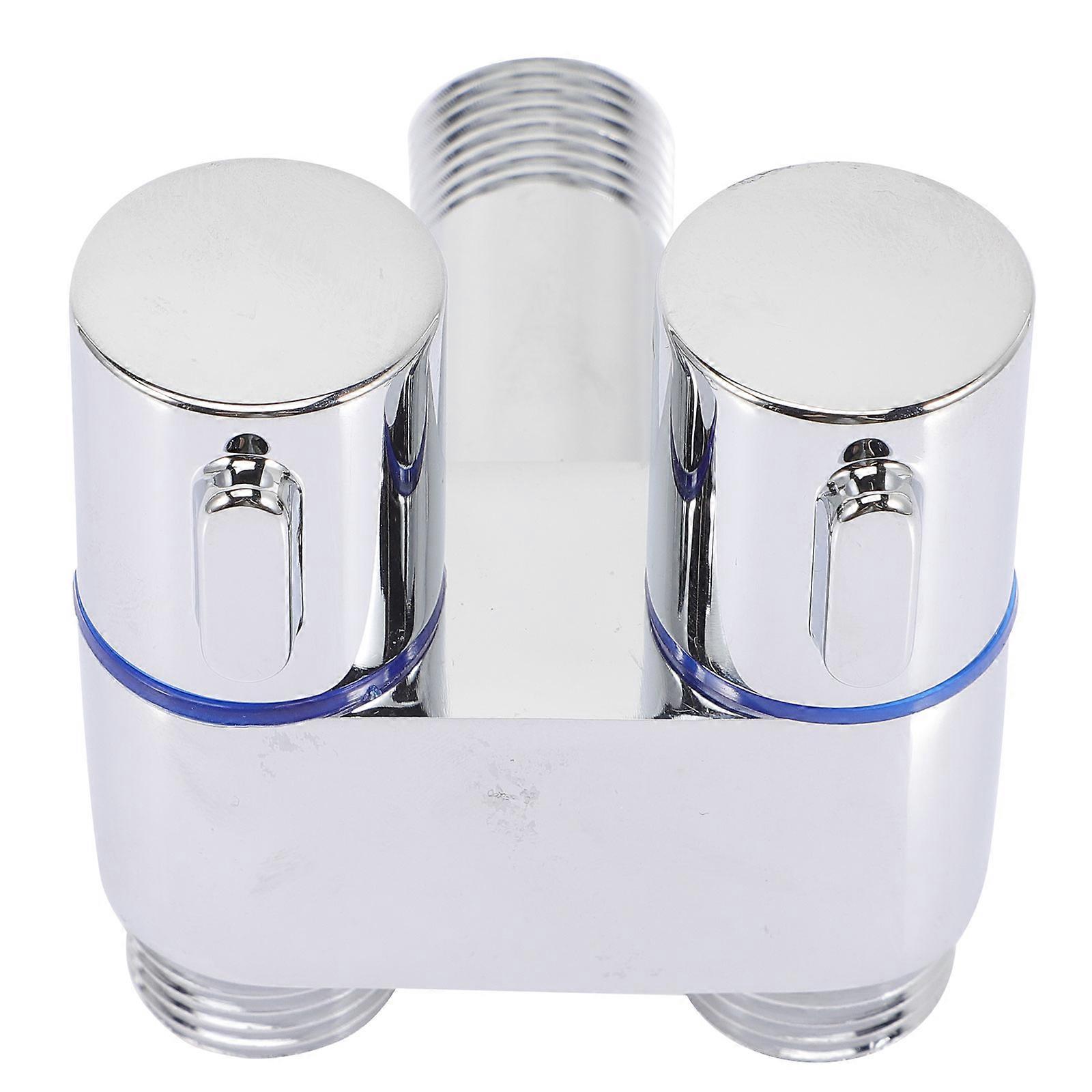 Copper Triangle Valve Sprayer Durable Bathroom Faucet Efficient Water Control Leak Prevention Water Saving for Kitchen and Home Use