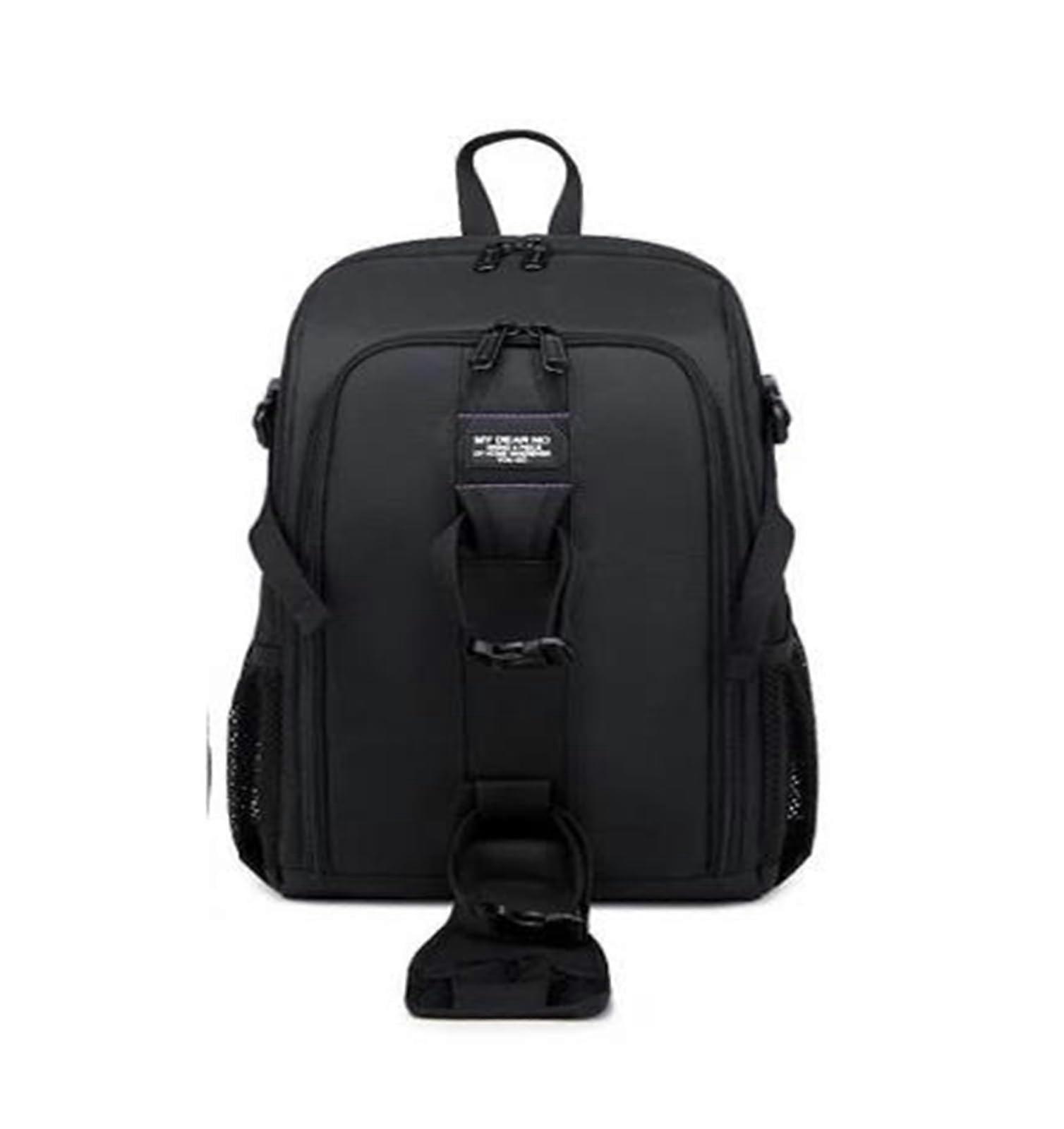Large Capacity Waterproof DSLR Camera Backpack with Rain Cover for Video Tripod, Compatible with Pentax, Purple